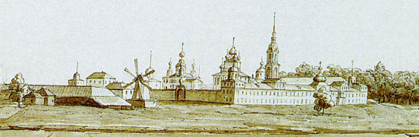 Николо-Бабаевский монастырь в 1838 году